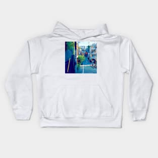 Street in Japan 5 Kids Hoodie